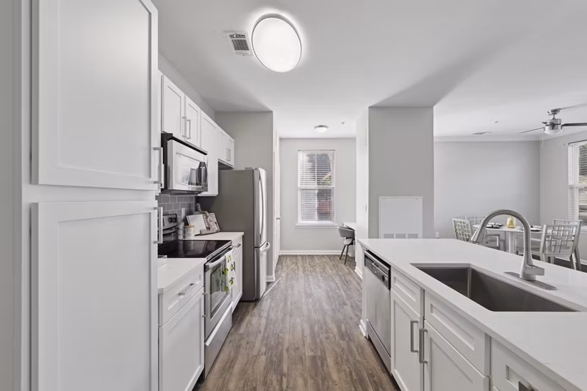 kitchen at Central Square at Watermark Apartments