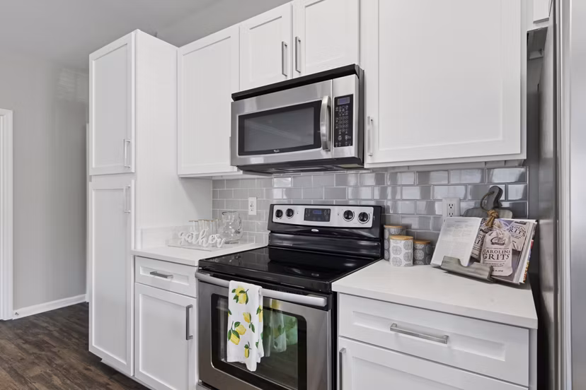 kitchen at Central Square at Watermark Apartments