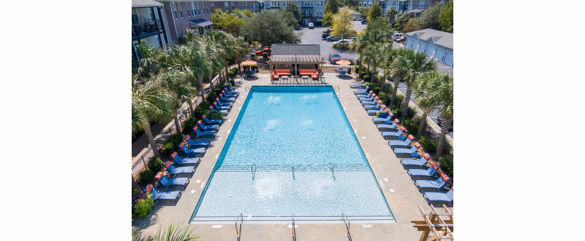 pool at Central Square at Watermark Apartments