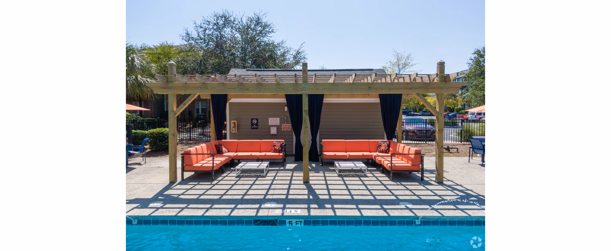 pool at Central Square at Watermark Apartments