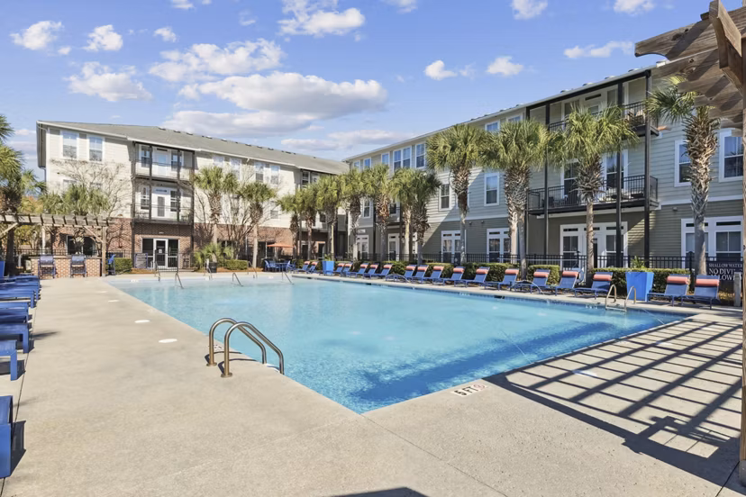 pool at Central Square at Watermark Apartments
