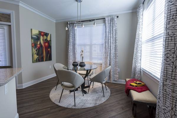 dining room at Morgan Reserve Apartments
