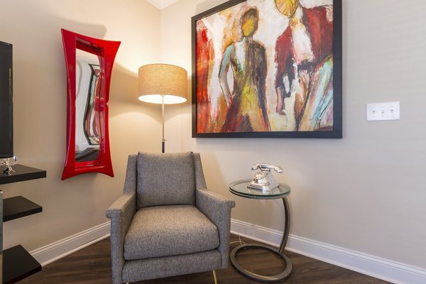 living room at Morgan Reserve Apartments