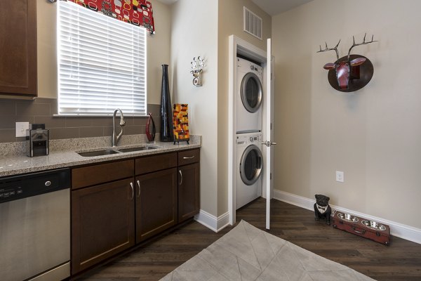 laundry room at Morgan Reserve Apartments