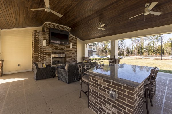 patio at Morgan Reserve Apartments