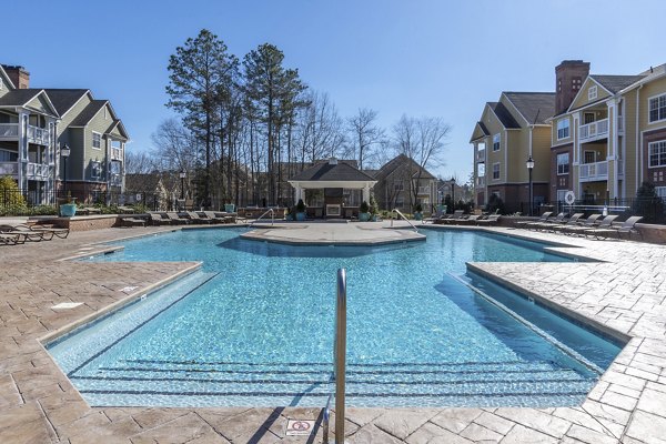 pool at Morgan Reserve Apartments