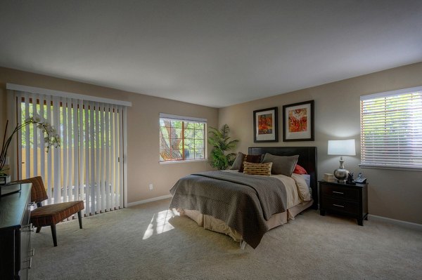 bedroom at Canyon Woods Apartments
