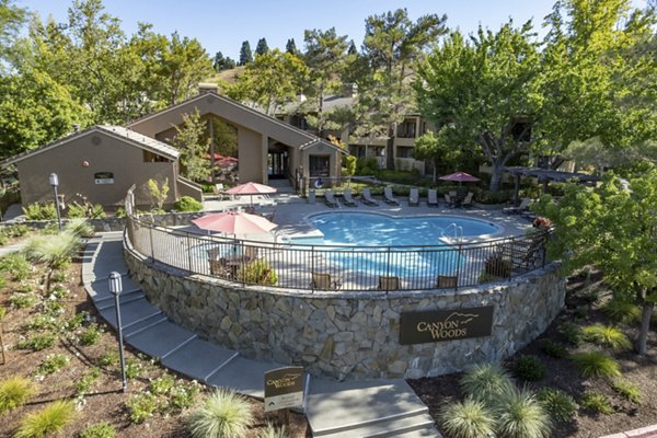 pool at Canyon Woods Apartments