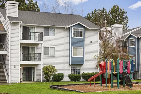 building at BluWater Apartments