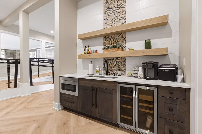 clubhouse at BluWater Apartments 