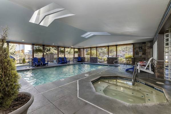 pool  at BluWater Apartments
