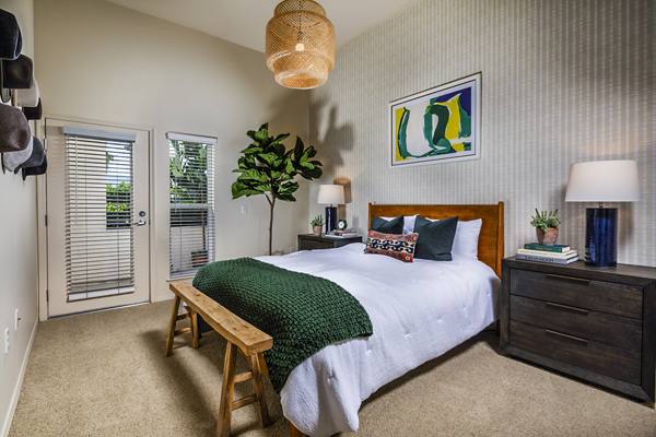 bedroom closet at Allure Apartments