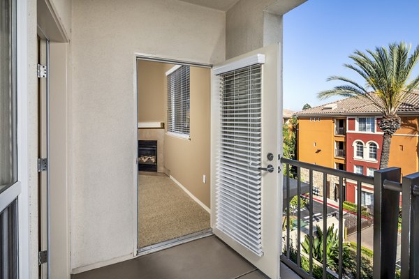 patio/balcony at Allure Apartments