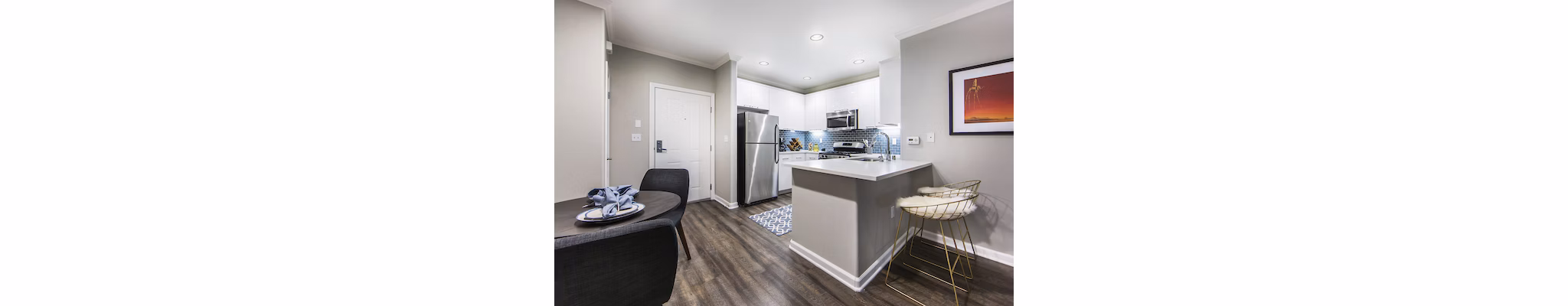 Kitchen at Avana On Wilshire Apartments