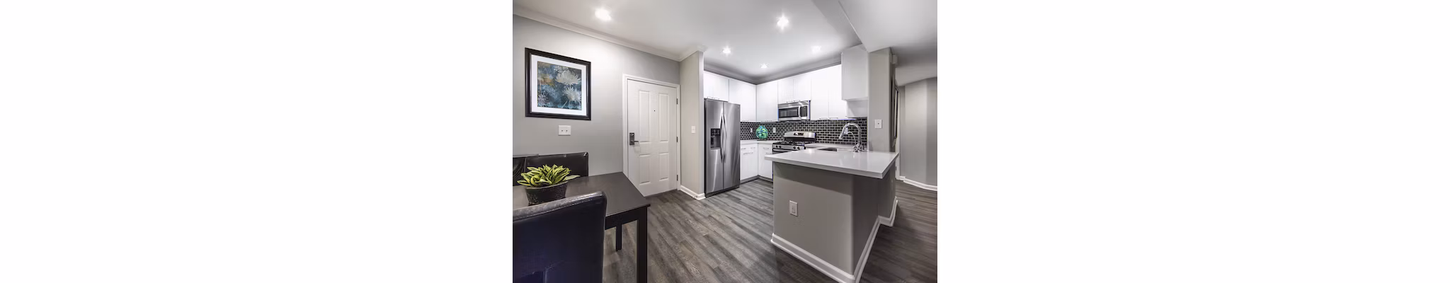 Kitchen at Avana On Wilshire Apartments