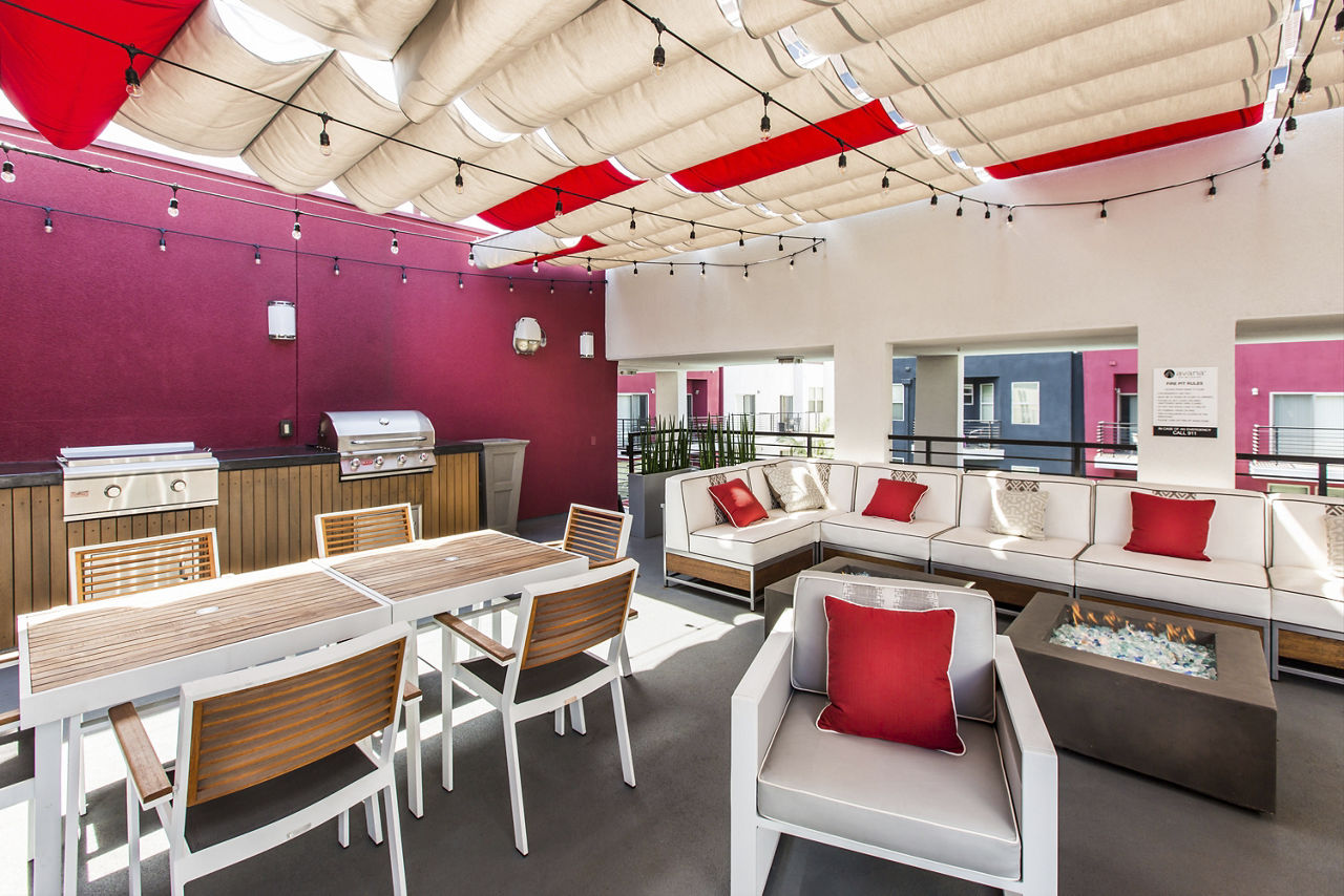 Grill area at Avana On Wilshire Apartments (4 of 4)