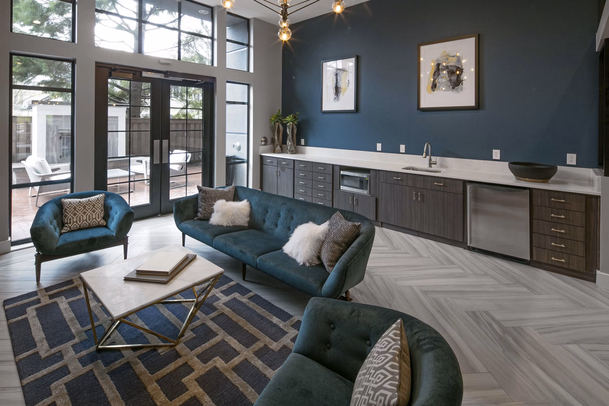 clubhouse at Park 19 Apartments