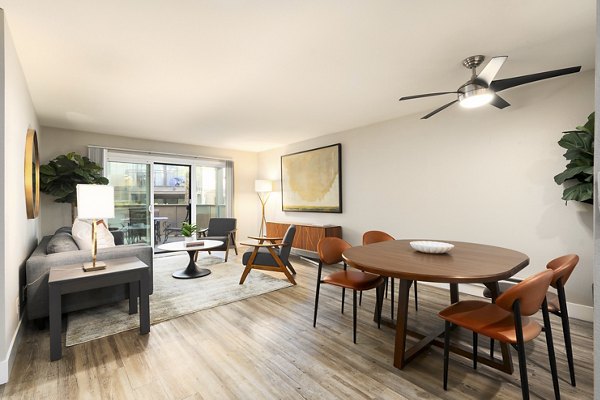 dining room at Larkspur Courts Apartments