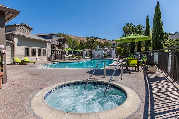 pool at Larkspur Courts Apartments