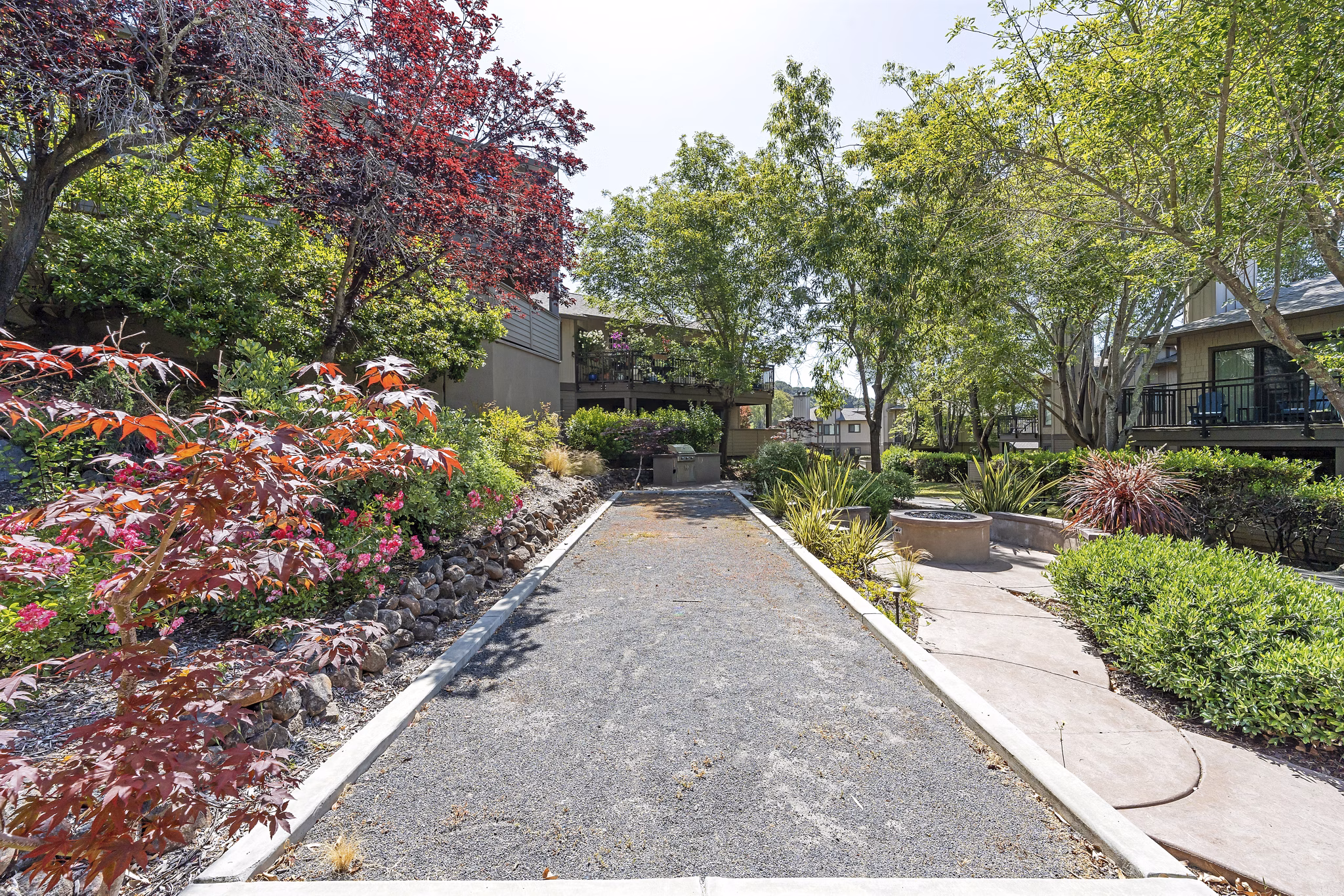 Recreational Area at Larkspur Courts Apartments
