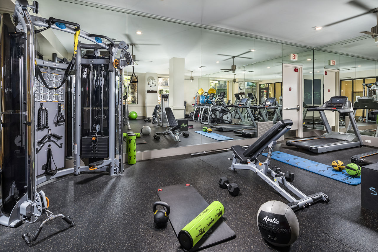 Gym at Trio Apartments (3 of 3)