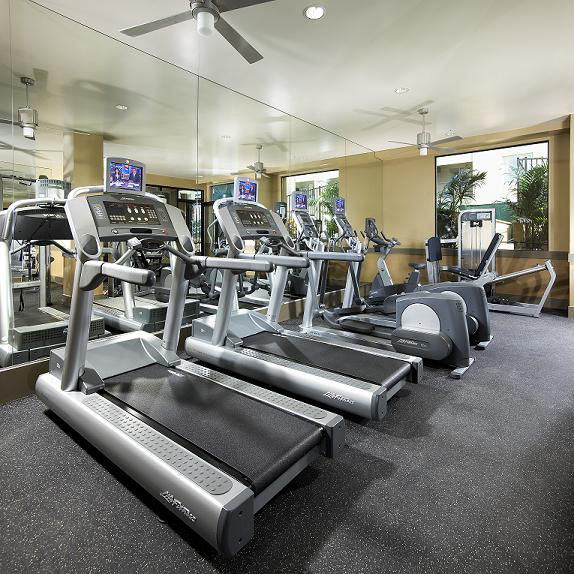 Gym at Trio Apartments (1 of 3)