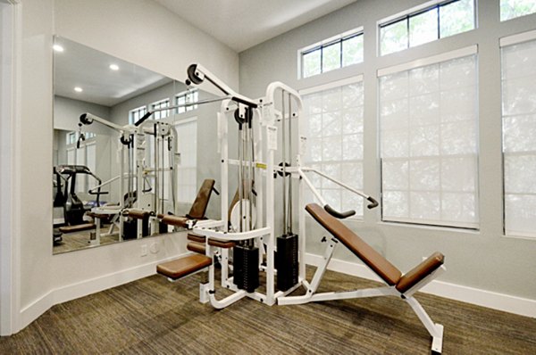 fitness center at Westcreek Apartments