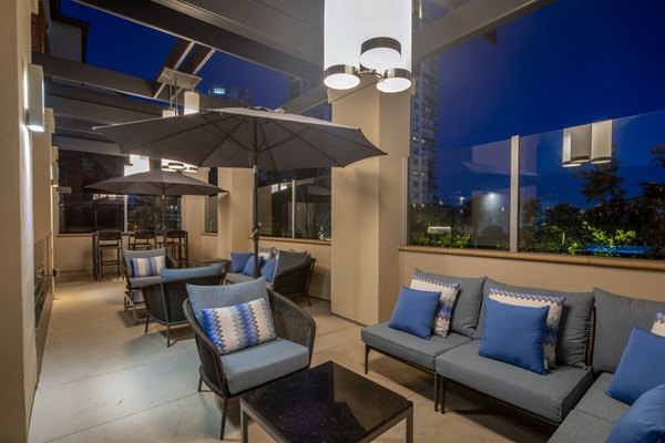 grill area at Legacy at Westwood Apartments 