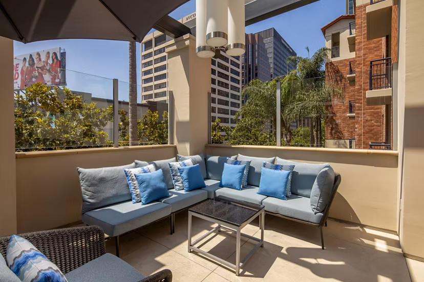 grill area at Legacy at Westwood Apartments 