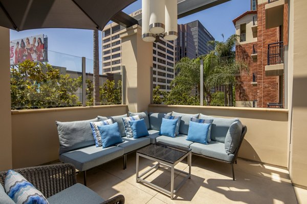 grill area at Legacy at Westwood Apartments 
