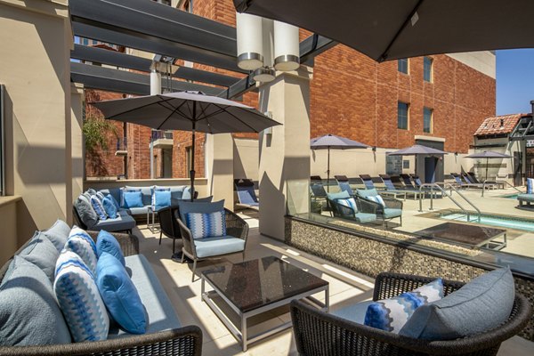 grill area at Legacy at Westwood Apartments 