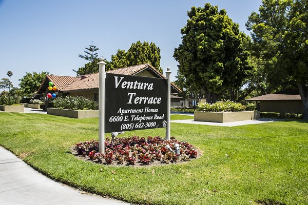 signage at Ventura Terrace Apartments