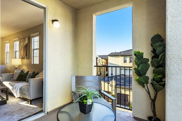patio/balcony at Rolling Hills Gardens Apartments