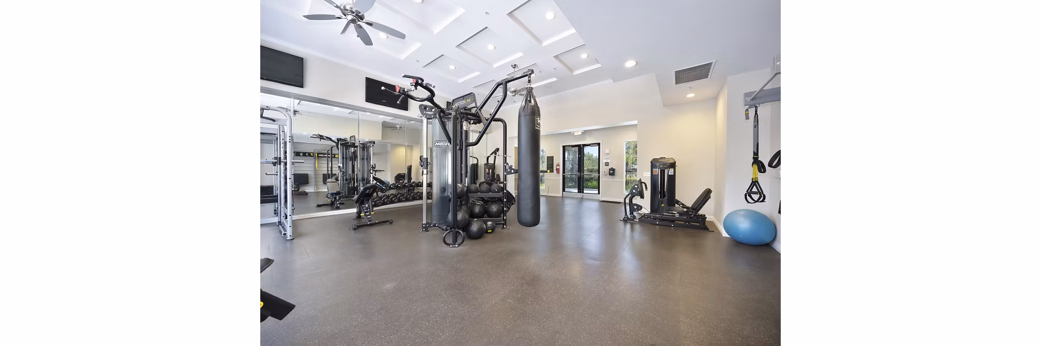 fitness center at Eagle Glen Apartments