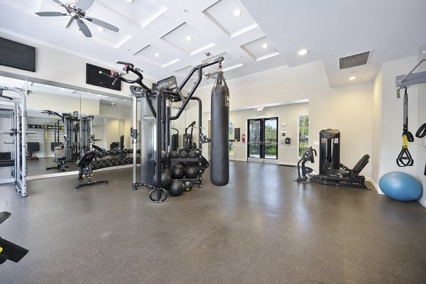 fitness center at Eagle Glen Apartments