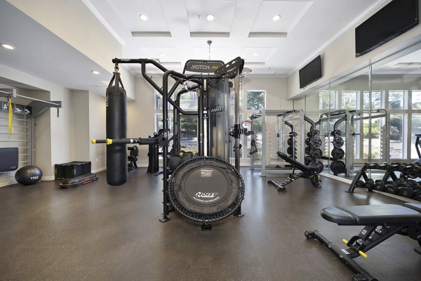 fitness center at Eagle Glen Apartments