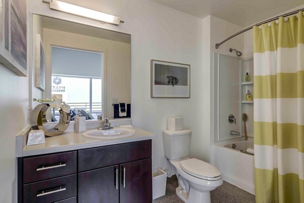 bathroom at Aspira Apartments