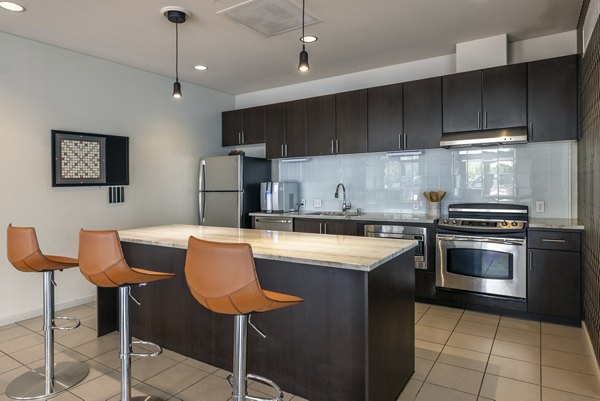 kitchen at Aspira Apartments