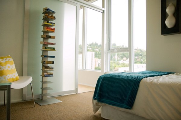 bedroom at Cyan PDX Apartments