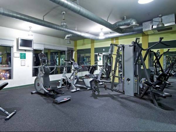 fitness center at Seventh&G Apartments