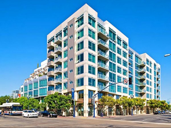 exterior at Tenth&G Apartments