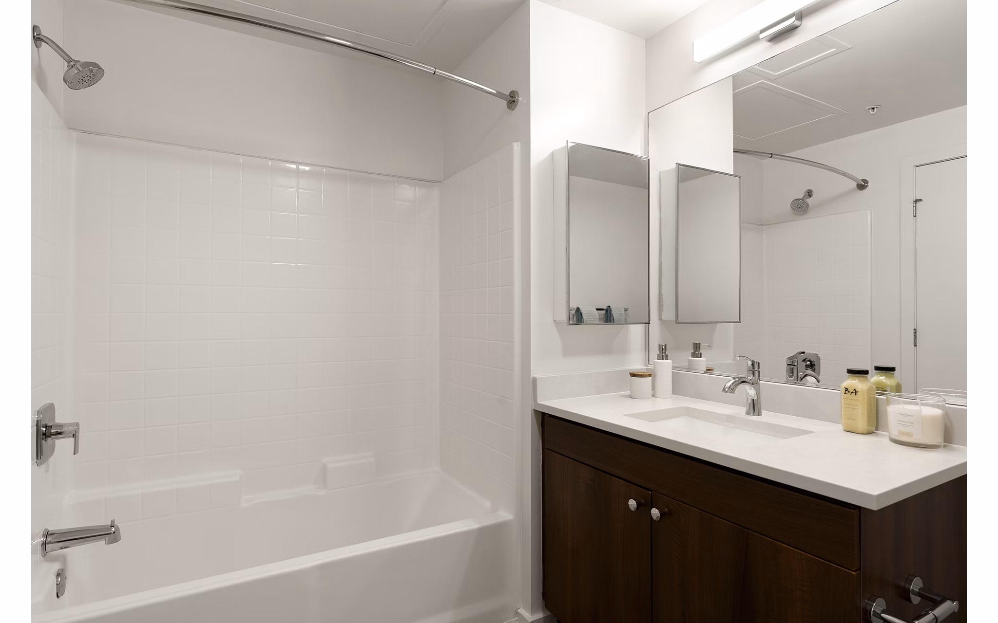 Bathroom at Tenth&G Apartments
