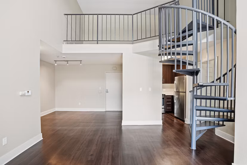 living room at Holly Street Village Apartments