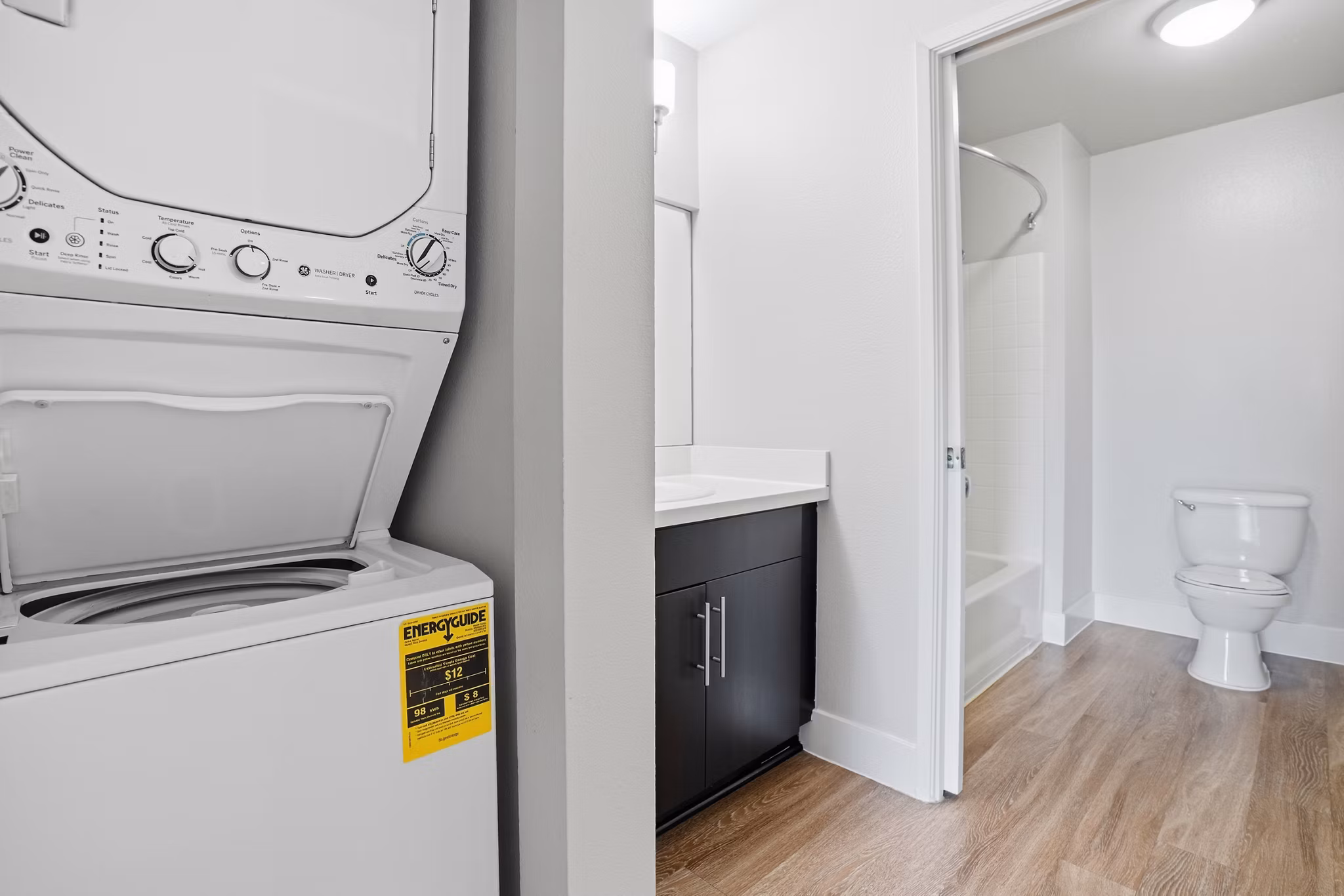 laundry room at Holly Street Village Apartments