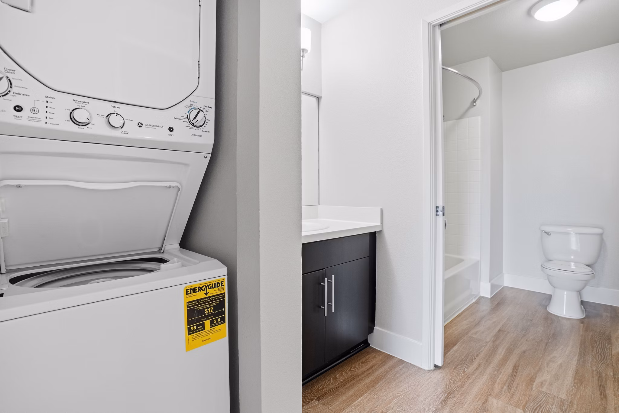 laundry room at Holly Street Village Apartments
