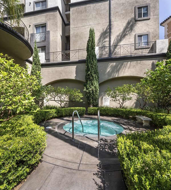 hot tub/jacuzzi at Holly Street Village Apartments