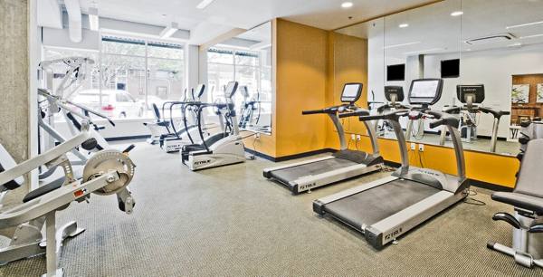 fitness center at 206 Bell Apartments
