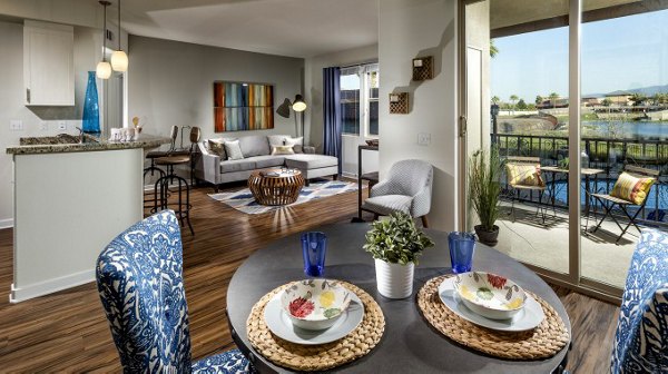 dining room at Montecito at Dos Lagos Apartments