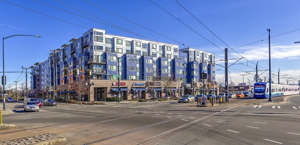 building/exterior at The Station at Othello Park Apartments