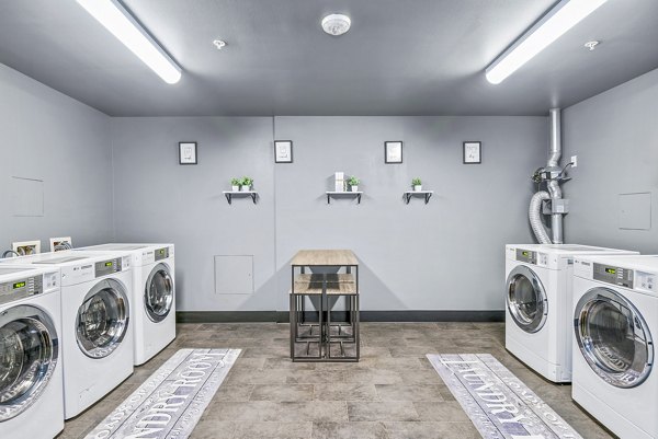 laundry facility at The Station at Othello Park Apartments